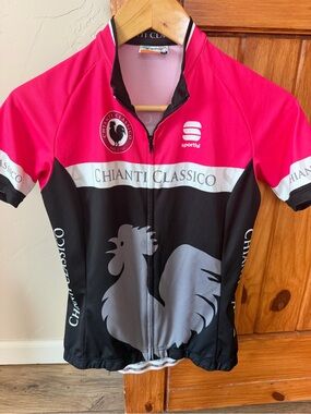 Sportful Chianti Classico Cycling Jersey | Made in Italy Full Zip Size Large L